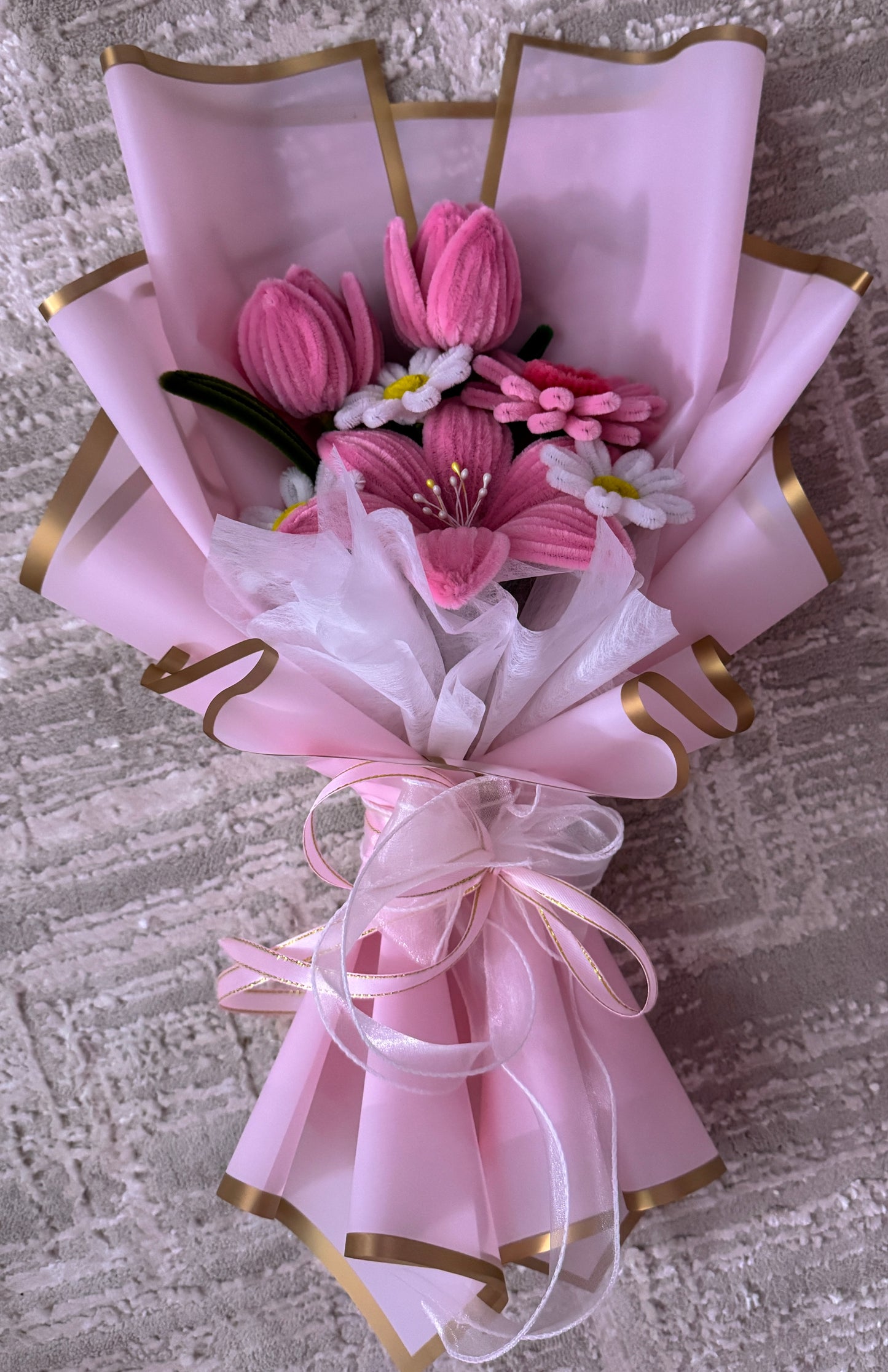 Fuzzy Flower Bouquet