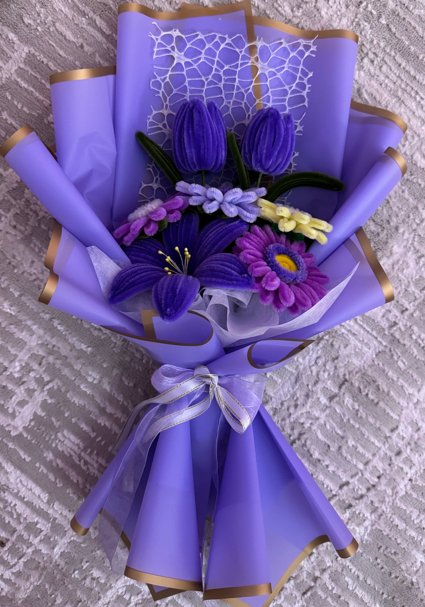 Fuzzy Flower Bouquet