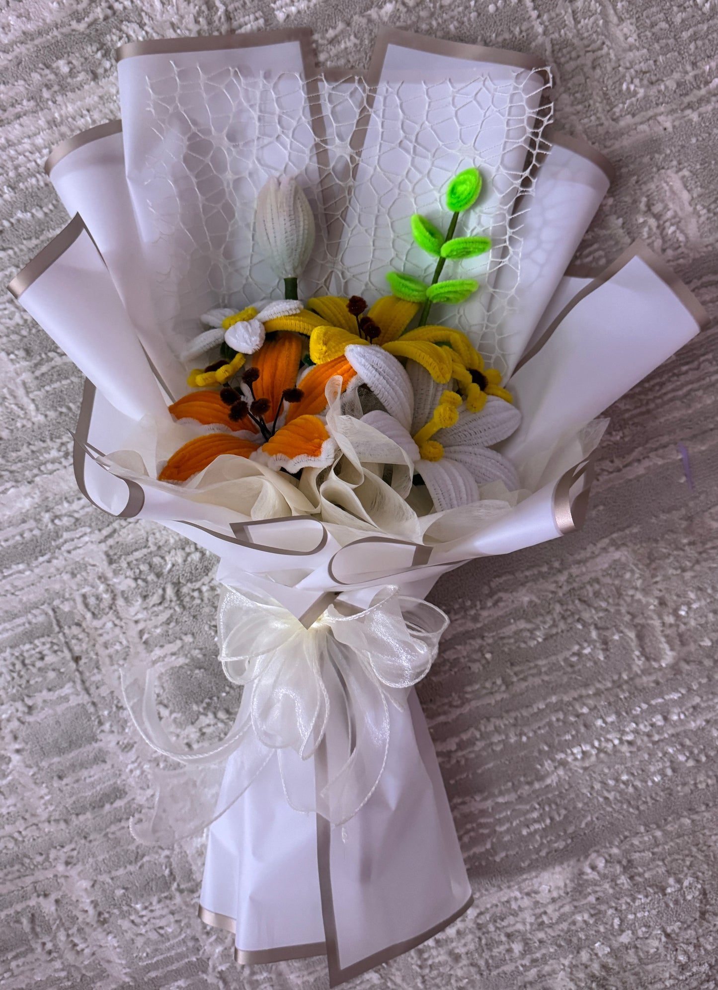 Fuzzy Flower Bouquet